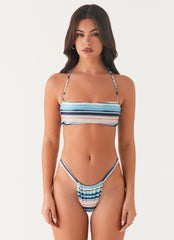 Adina Bikini Top - Stripe