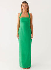 Allyse Cotton Maxi Dress - Cactus