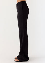 Anaiis Low Rise Pant - Black