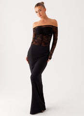 Avi Maxi Dress - Black