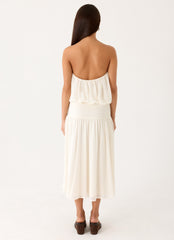 Calanthe Midi Dress - Ivory