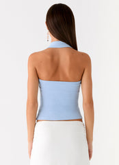Cladena Top - Blue