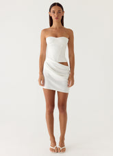 Cosmala Mini Dress - White