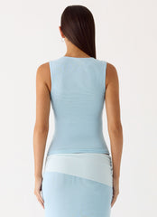 Delani Tank - Blue