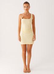 Elane Mini Dress - Yellow