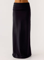 Elisabetta Maxi Skirt - Black