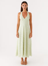 Francesca Midi Dress - Sage