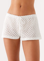 Imaan Shorts - White