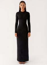Kamora Maxi Dress - Black