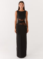 Karma Maxi Dress - Black