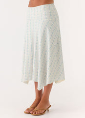 Katta Midi Skirt - Vintage Stripe