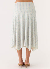 Katta Midi Skirt - Vintage Stripe