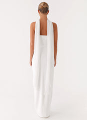 Libra Maxi Dress - White