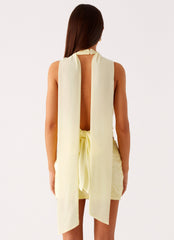 Lilo Scarf Top - Yellow