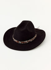 Lone Star Cowboy Hat - Black