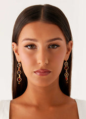 Love Language Earrings - Gold