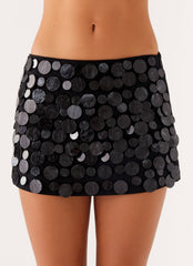 Movie Star Mini Skirt - Black