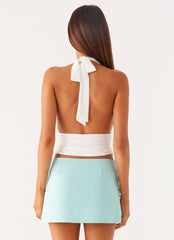 Movie Star Mini Skirt - Mint