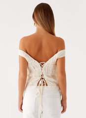 Nebula Top - Ivory