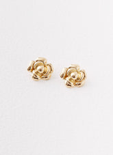 Pretty In Bloom Earrings - Gold