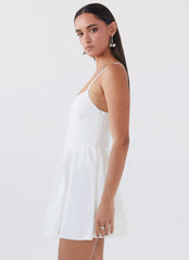 Tesoro Mio Mini Dress - White