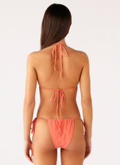 Ryland Bead Bikini Top - Coral