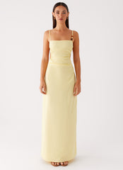 Selah Maxi Dress - Yellow