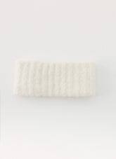 Snow Ball Knit headband - Cream