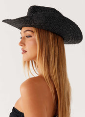 Storm Cowboy Hat - Black