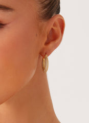 Violet Earrings - Gold