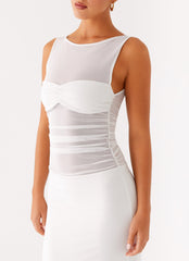 Wesley Maxi Dress - Ivory