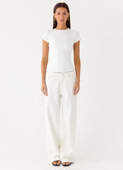 About You Top - White