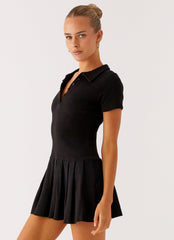 Alondra Mini Dress - Black