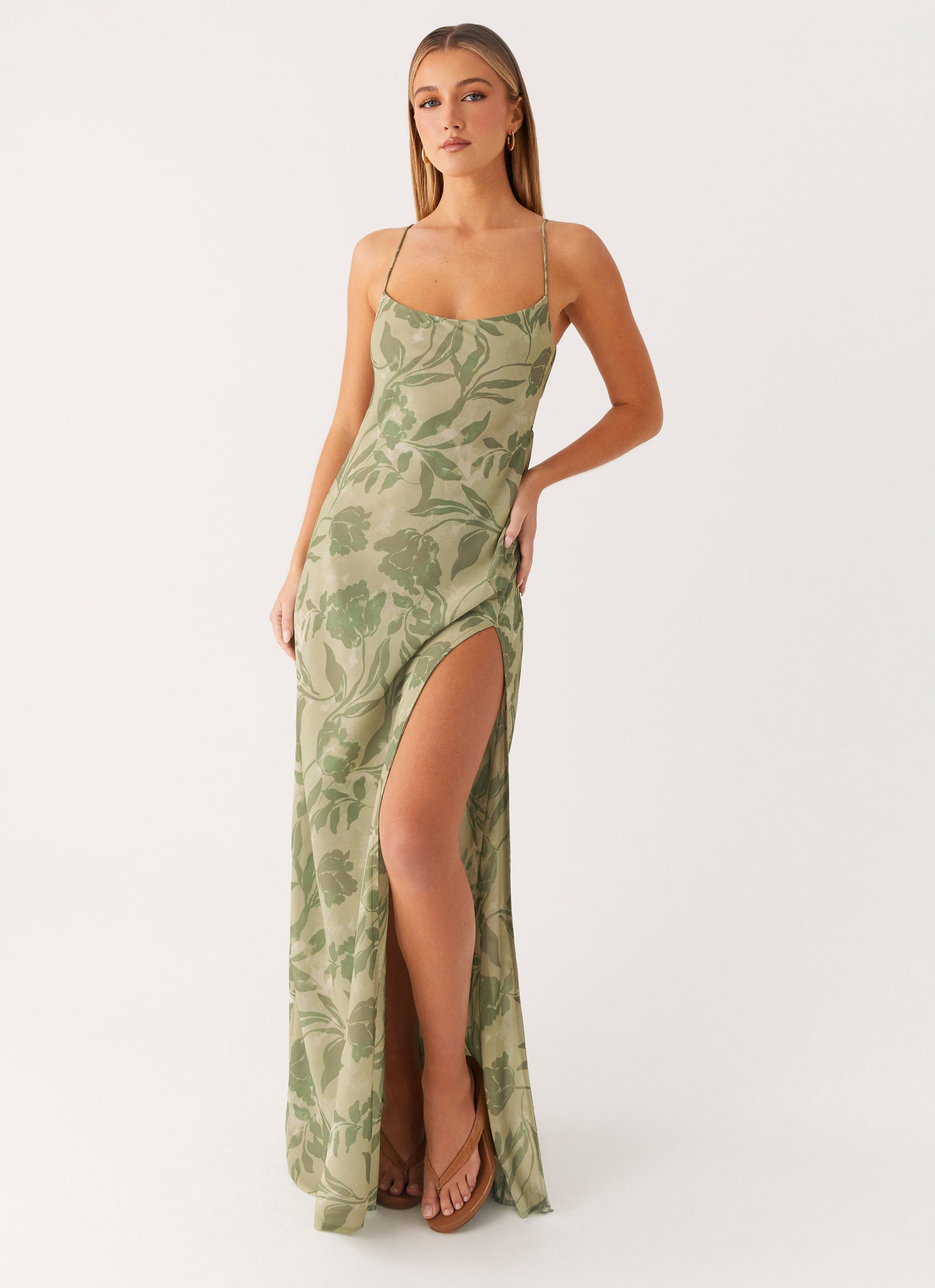Alouette Maxi Dress - Jade Fern