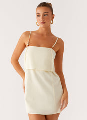 Andres Mini Dress - Butter