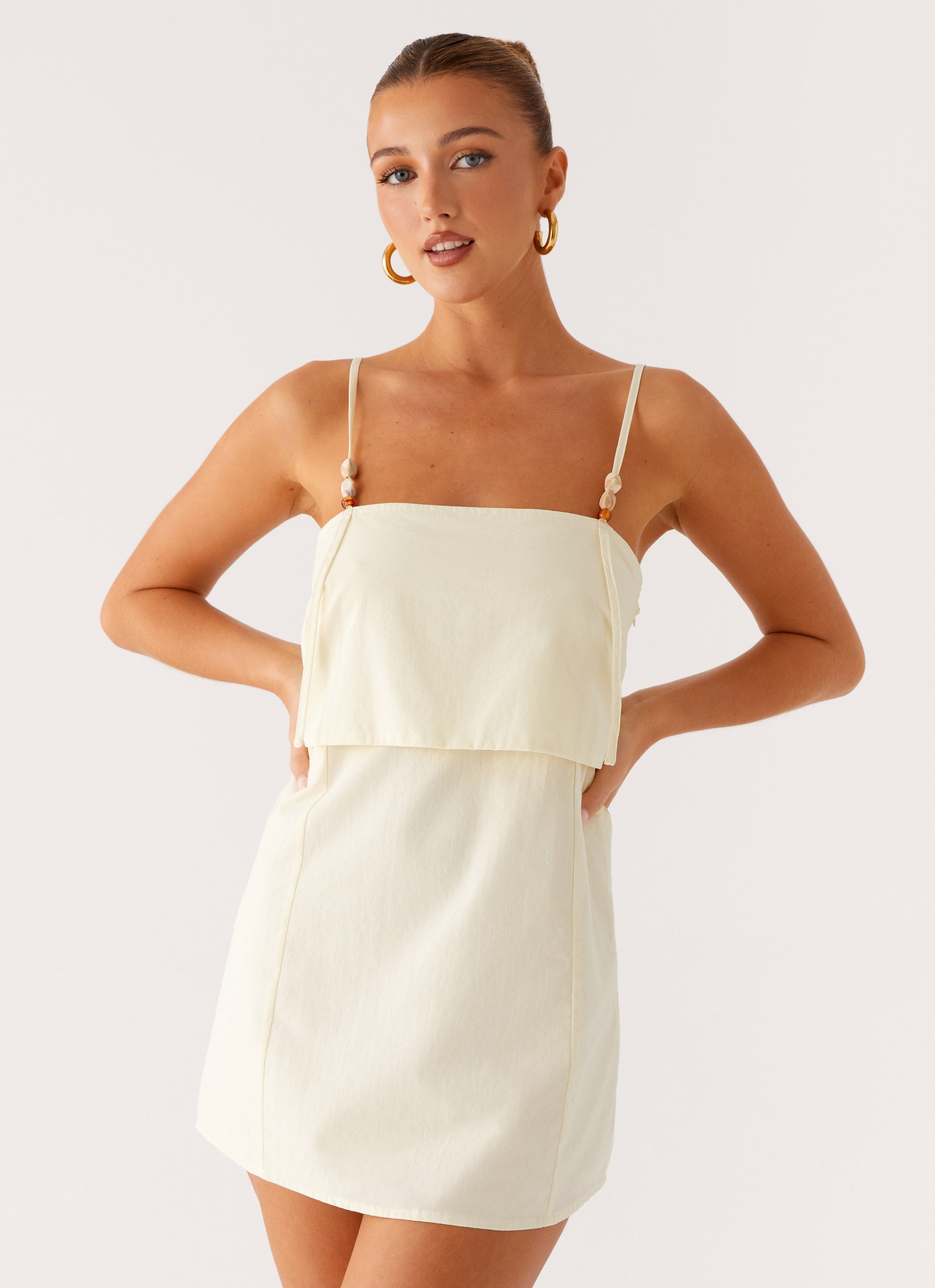 Andres Mini Dress - Butter