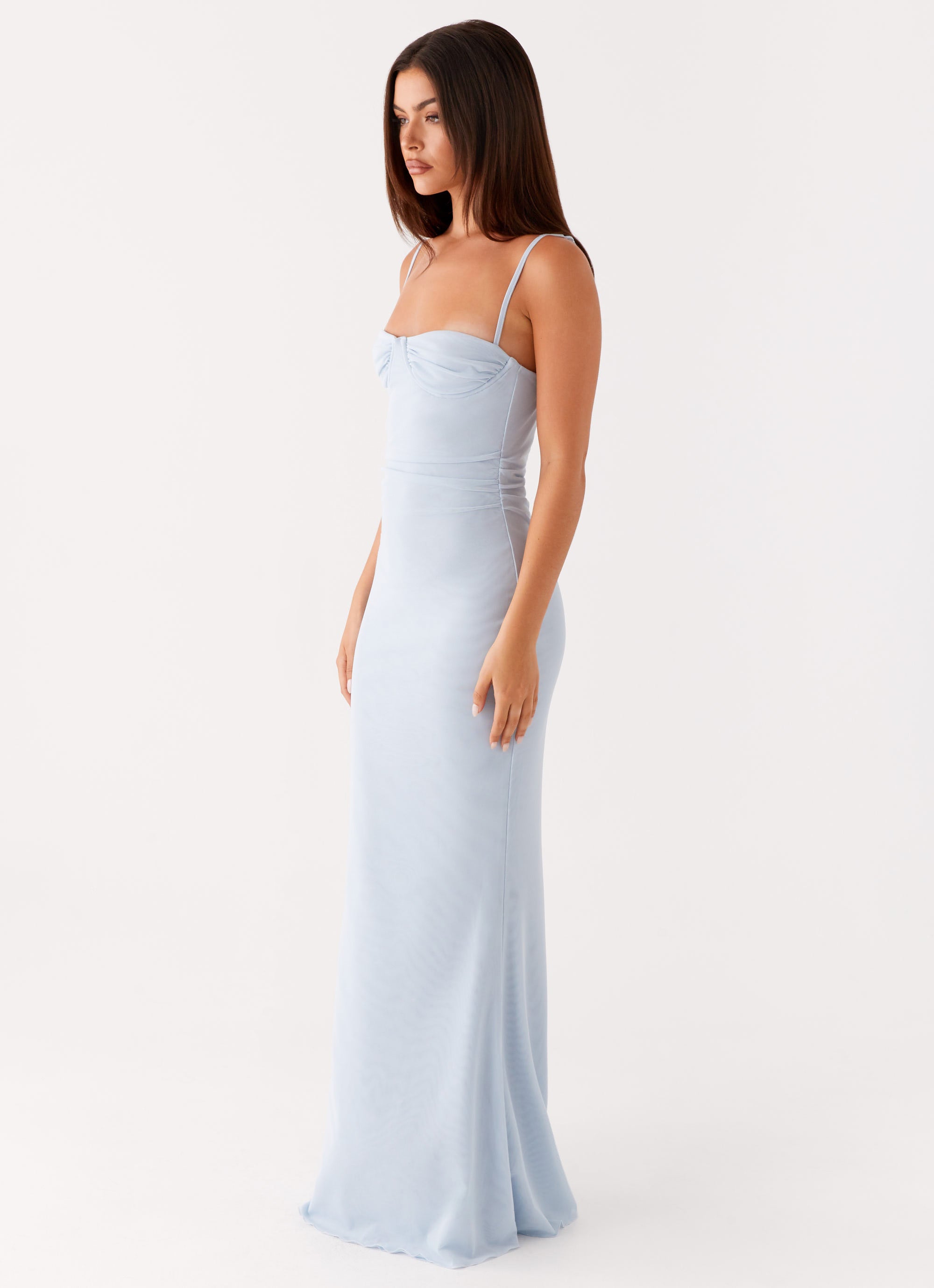 Anna Sophia Maxi Dress - Blue
