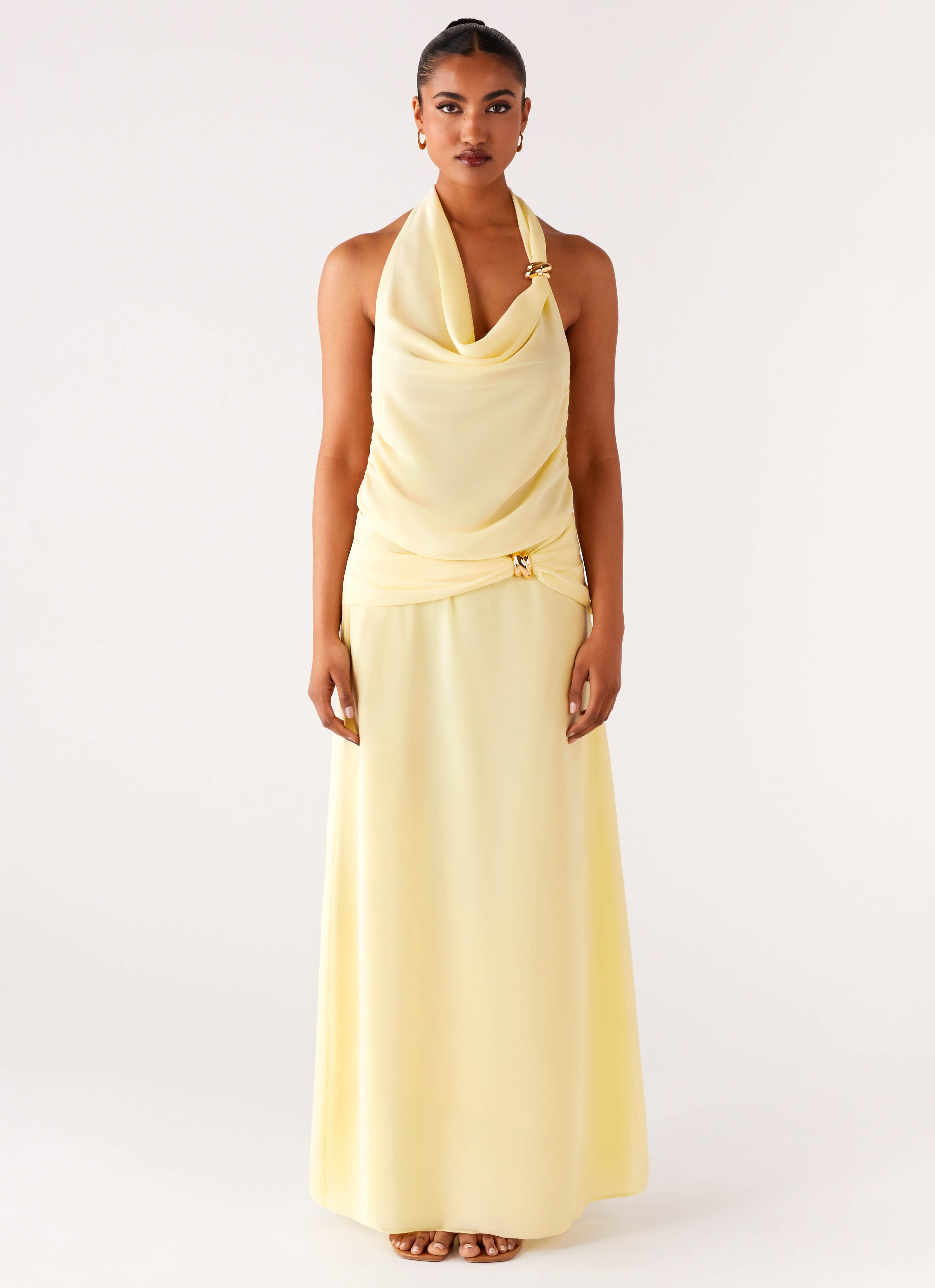 Anuhea Maxi Skirt - Yellow