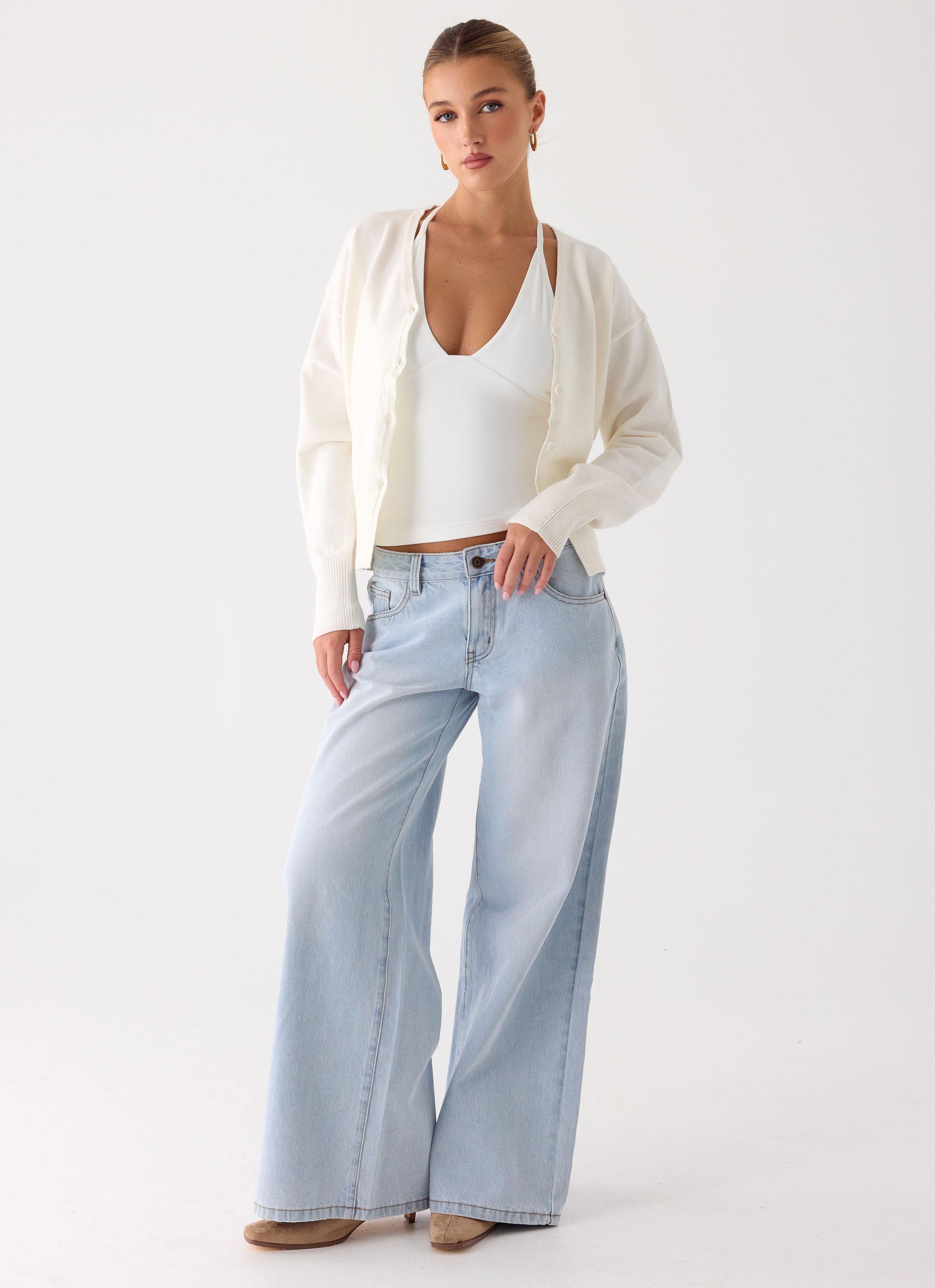 Arthur Knit Cardigan - Ivory
