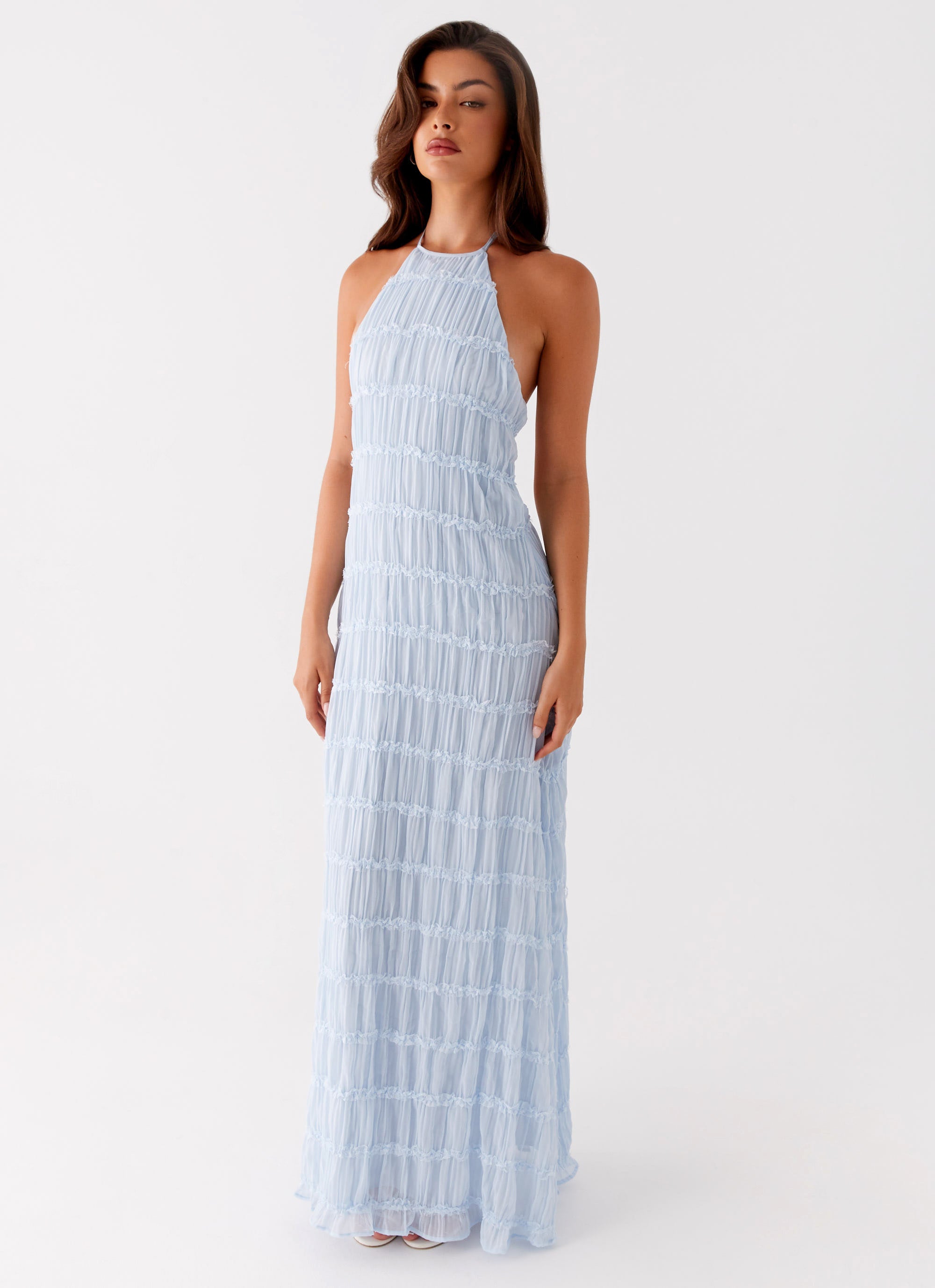 Aullie Maxi Dress - Blue
