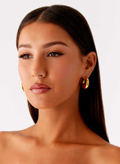 Bare Essentials Earrings - Gold