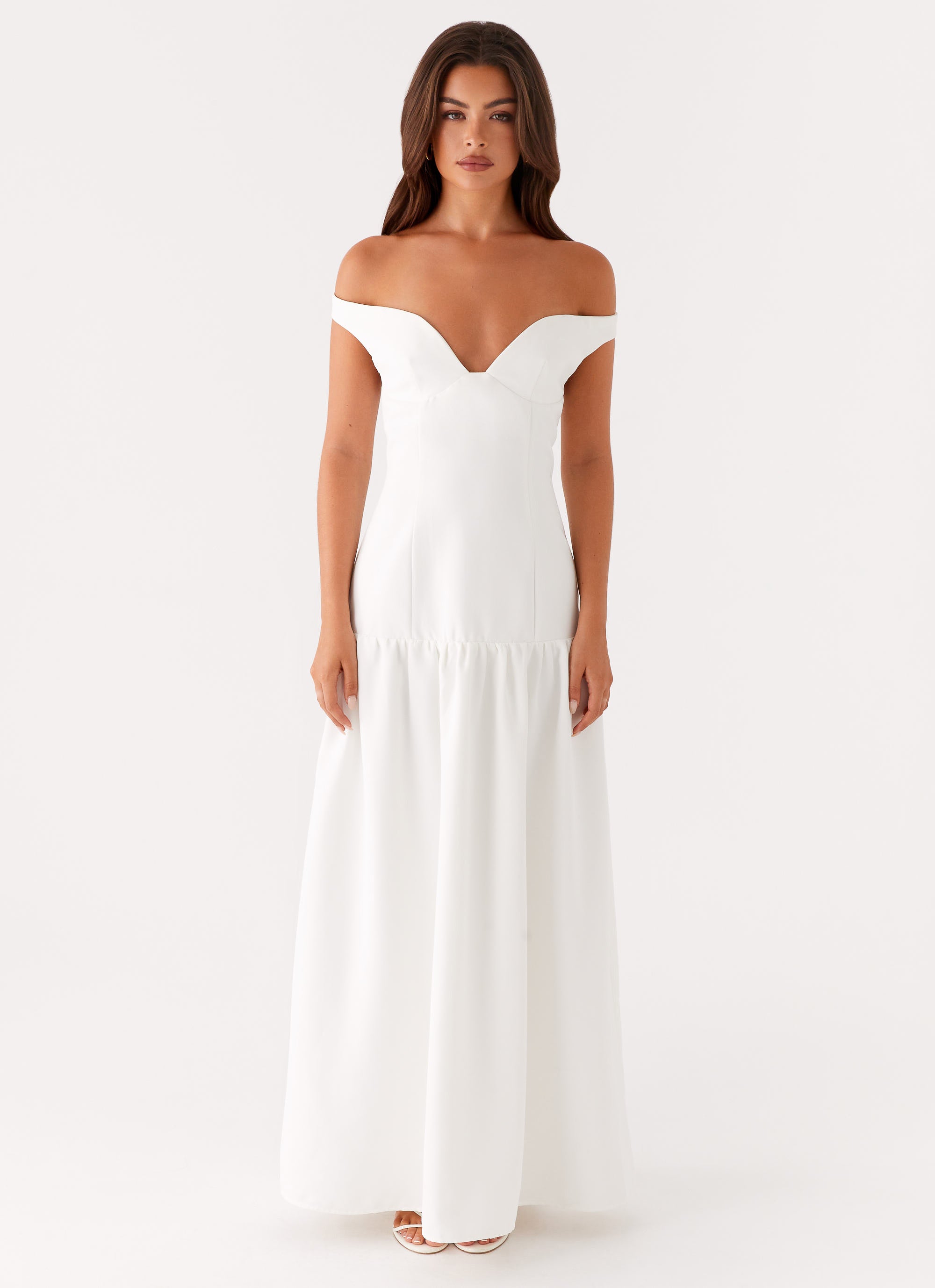 Basel Maxi Dress - White