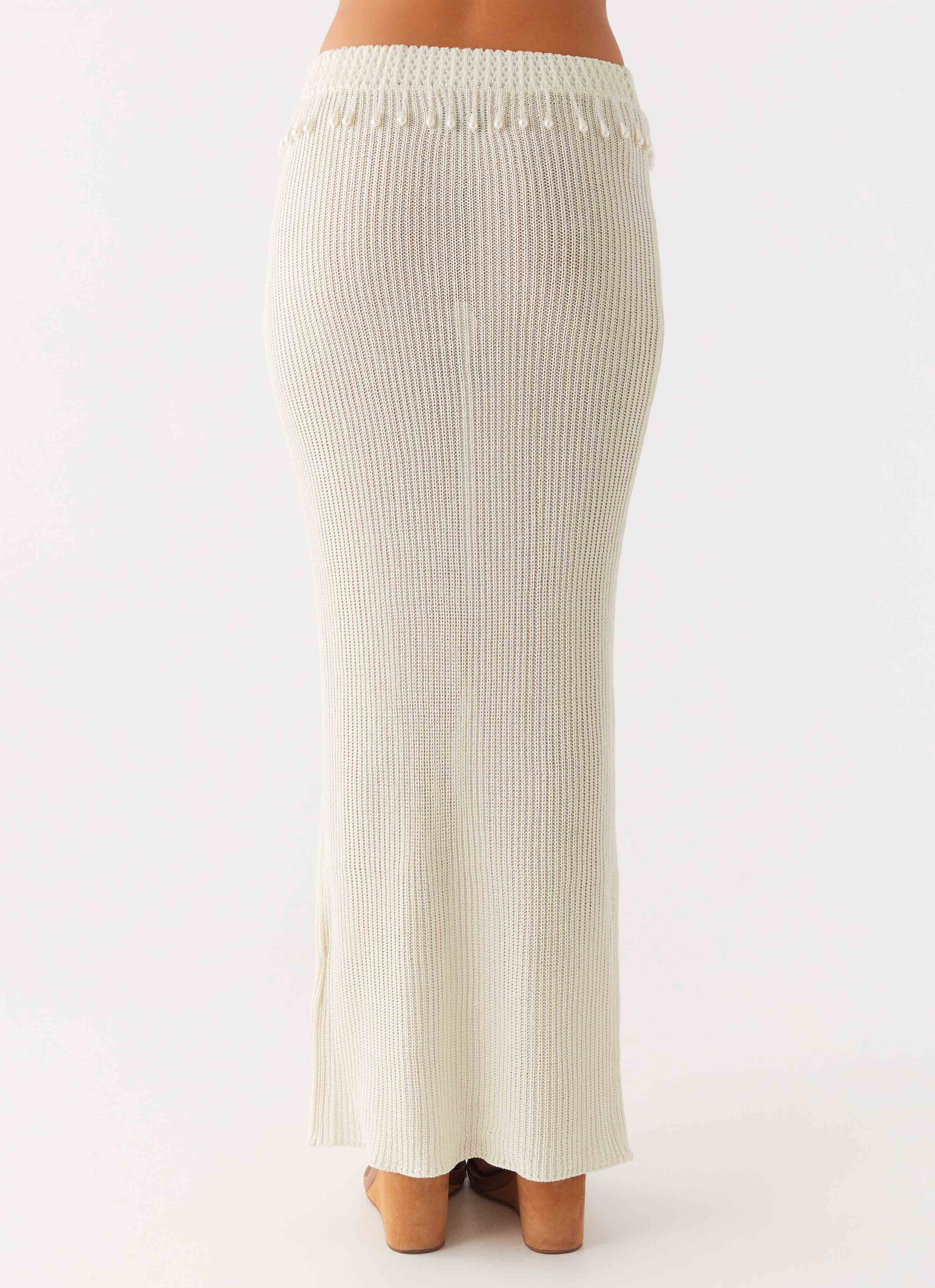 Basilia Maxi Skirt - Off White