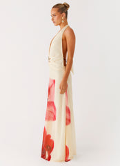 Belivia Maxi Dress - Yellow Bloom