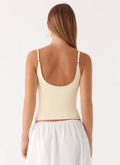 Blondie Tank Top - Yellow