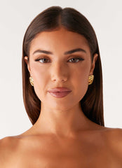 Bowie Earrings - Gold