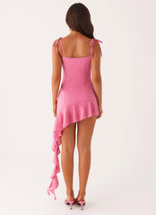 Brylee Mini Dress - Fuchsia