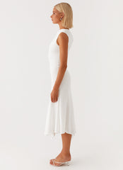 Byron Midi Dress - White