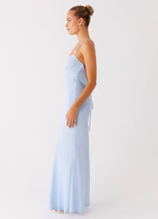 Cabello Maxi Dress - Pale Blue
