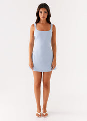 Caia Mini Dress - Blue